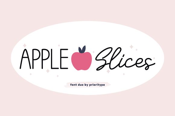 Apple Slices: A Delicate Script Font for Lively Branding