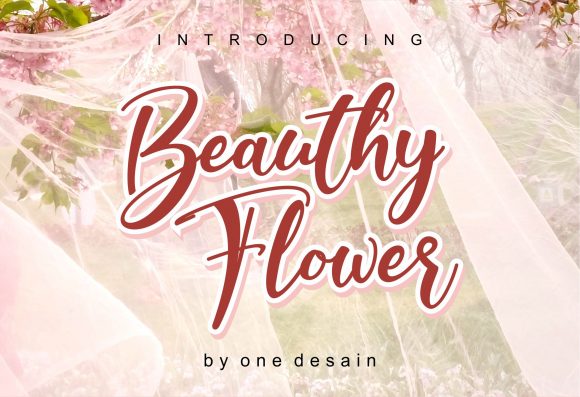 Beauthy Flower: A Graceful Script for Elegant Projects