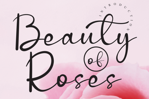 Beauty of Roses: A Delicate Font for Elegant Campaigns
