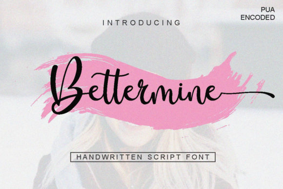 Bettermine: A Distinct Script Font for Creative Web Design