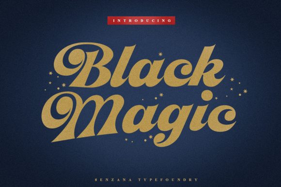 Black Magic: A Bold and Assertive Handwritten Font for Web Design