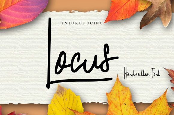 Boost Your Campaign with Locus: A Natural Handwritten Font