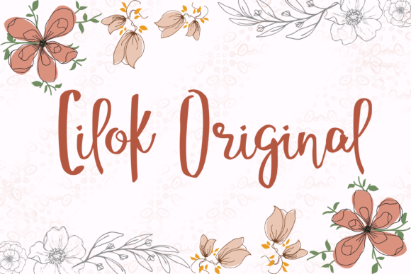 Cilok Original: A Handwritten Font for Elegant Web Design