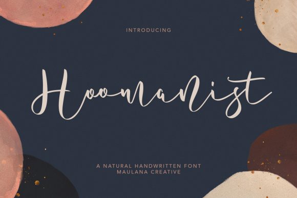 Discover Hoomanist: A Charming Handwritten Font for Elegant Design