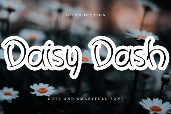 Discover the Charm of Daisy Dash: A Handwritten Font for Crafters