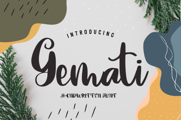Discovering Gemati: A Handwritten Font for Editorial Elegance