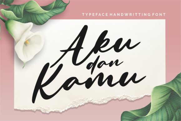Elevate Your Web Design with Aku Dan Kamu Font