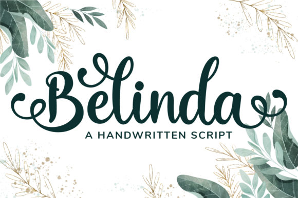 Enhance Your Brand with Belinda: A Timeless Handwritten Font