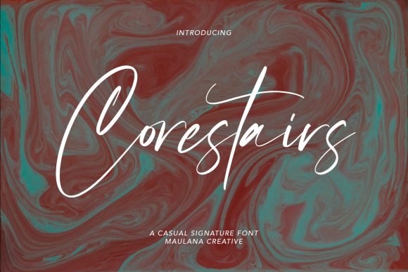 Enhance Your Brand with Corestairs: A Delicate Script Font