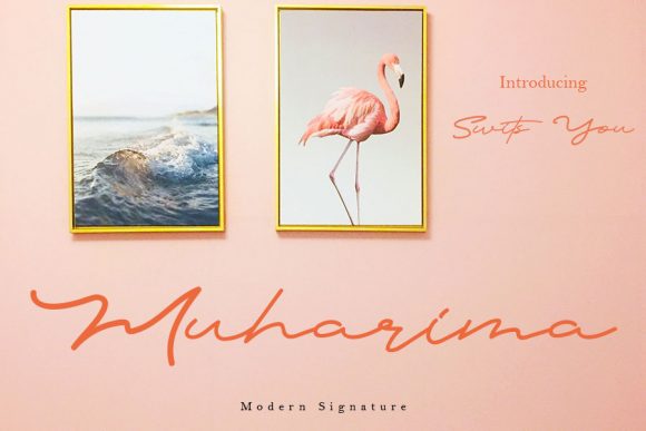 Enhance Your Brand with Muharima: A Versatile Handwritten Font