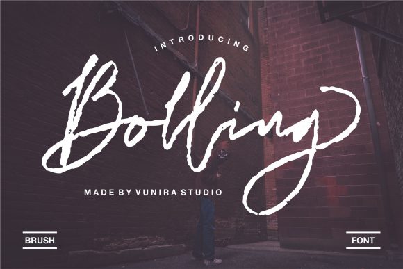 Enhance Your Campaigns with Bolling: A Premium Script Font