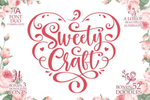 Enhance Your Editorial Design with Sweety Craft Font