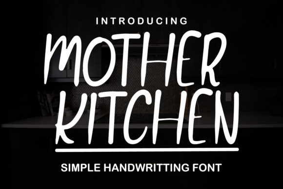 Enhance Your Web Design with Mother Kitchen Font