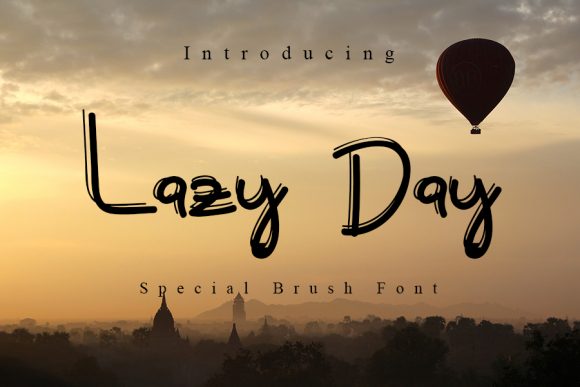 Lazy Day: A Handwritten Font for Elegant Web Design