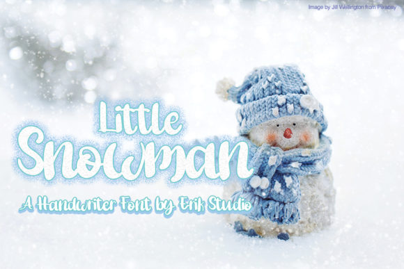 Little Snowman: A Charming Script Font for Crafters