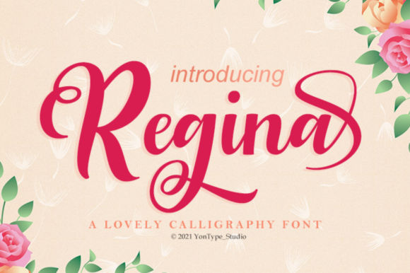 Regina: A Handwritten Font for Elegant Web Design