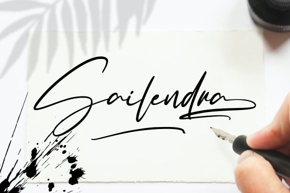 Sailendra: A Premium Script with Modern Elegance