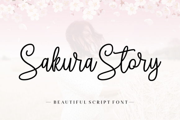 Sakura Story: Elevate Your Brand with This Elegant Handwritten Font