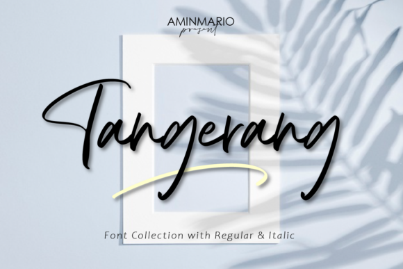 Tangerang: A Bold and Stylish Font for Crafters