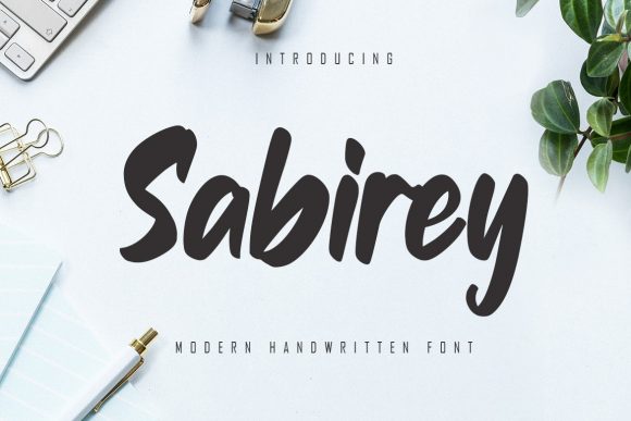 Transform Your Brand with Sabirey: A Perfect Font for Business