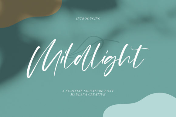 Unleash Creativity with Mildlight: A Stylish Script Font