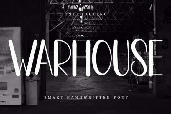 Warhouse: A Versatile Handwritten Font for Engaging Visuals