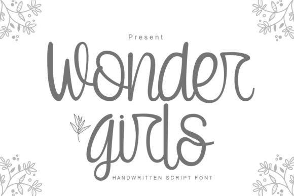Wonder Girls: A Whimsical Script Font for Creative Campaigns